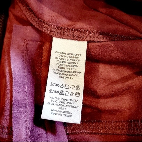 Free People Faux Leather Leggings size 26 NWOT - Picture 5 of 9